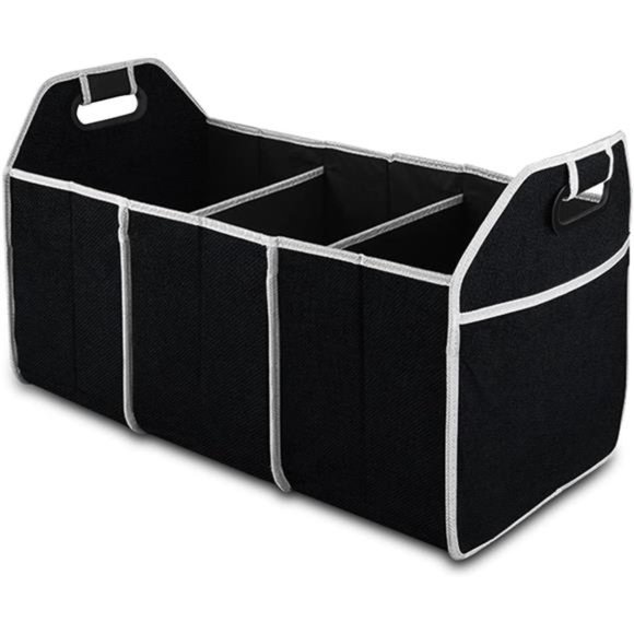 Car Trunk Organizer, Portable Foldable Waterproof Auto Storage Bag  Collapsible - Picture 1 of 7